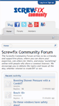 Mobile Screenshot of community.screwfix.com